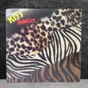KISS Animalize 1984 Vinyl Record